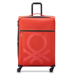 Delsey Paris x United Colors of Benetton Colour Block Wózek na 4 kółkach 77 cm z rozkładanym pałąkiem