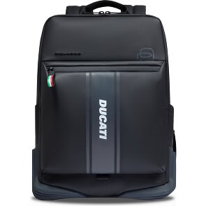 Piquadro x Ducati Plecak Ochrona RFID 44 cm Komora na laptopa