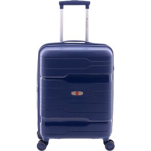 Gladiator 3800 4 kółka Walizka kabinowy 55 cm z plisą rozprężną