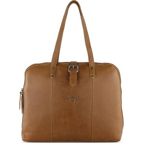 Klondike 1896 Gold Charles Teczka Skórzany 37 cm Komora na laptopa