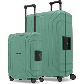 Redolz Zestaw walizek Essentials 15 na 4 kółkach 2 szt. z trzypunktowym mocowaniem