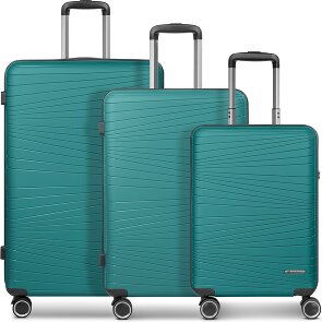 Franky 4-kołowy zestaw walizek Dallas 3.0 3-częściowy z elastyczną plisą