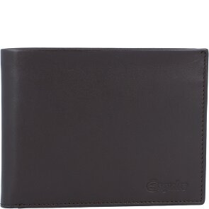 Esquire Nowy jedwabny portfel skórzany 12 cm Esquire Nowy jedwabny portfel skórzany 12 cm
