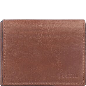Fossil Derrick Portfel skórzany 10 cm