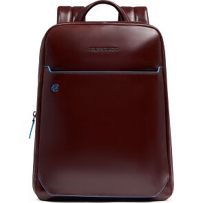 Piquadro Blue Square Plecak Ochrona RFID Skórzany 37 cm Komora na laptopa