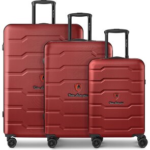 Tonino Lamborghini Bologna 4 kółka Zestaw walizek 3-części