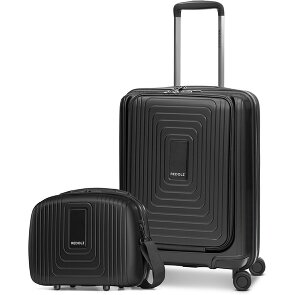 Redolz Zestaw walizek Essentials 14 2 szt. wózek kabinowy z elastycznym składaniem + kosmetyczka Redolz Zestaw walizek Essentials 14 2 szt. wózek kabinowy z elastycznym składaniem + kosmetyczka