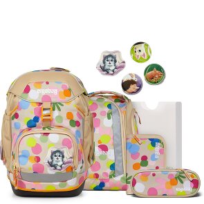 Ergobag Zestaw tornistrów 6 szt. z zestawem rzepów