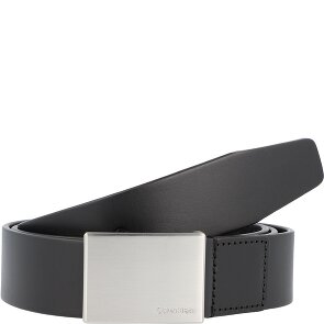 Calvin Klein Pasek z plakietką skórzany