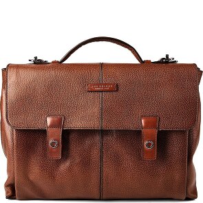The Bridge Biagio Briefcase Messenger Skórzany 41 cm Komora na laptopa