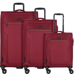 d&n Travel Line 9704 4 kółka Zestaw walizek 3-części z funkcją poszerzenia
