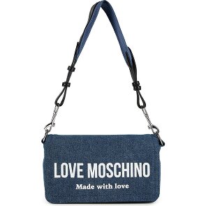 Love Moschino Denim Signature Love Torba na ramię 24 cm