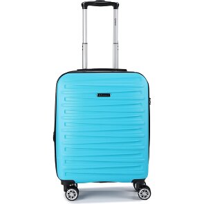 Benzi 5493 4 kółka Walizka kabinowy S 53 cm z plisą rozprężną
