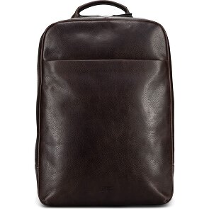 Jost London Plecak Skóra 44 cm Komora na laptopa