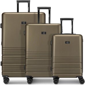 camel active Hanoi 4 kółka Zestaw walizek 3-części z funkcją poszerzenia