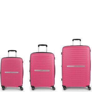 Gabol Shinyuu 4 kółka Zestaw walizek 3-części z plisą rozprężną