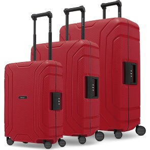 Redolz Essentials 15 walizka na 4 kółkach 3-częściowa z trzypunktowym zapięciem