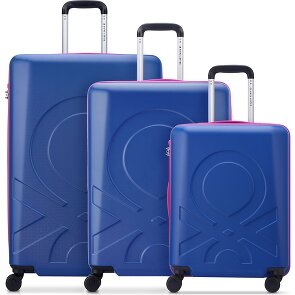 Delsey Paris x Zestaw walizek na 4 kółkach United Colors of Benetton Fabrica 3 szt.