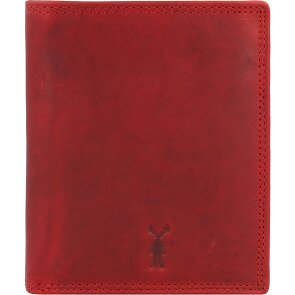 Jack Kinsky Risör Portfel Ochrona RFID Skórzany 11 cm