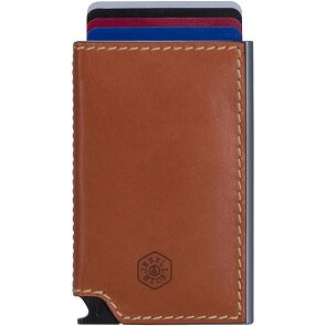 Jekyll & Hide Skórzane etui na karty kredytowe Roma RFID 6 cm