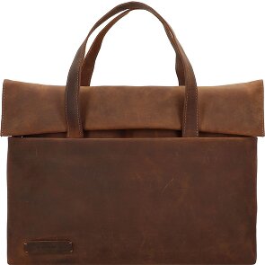 Plevier Seria 500 Teczka skórzana 42 cm Komora na laptopa