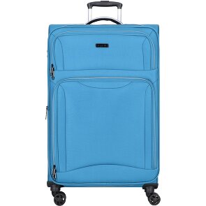 d&n Travel Line 9204 4 kółka Walizka L 76 cm z plisą rozprężną