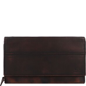 Greenburry Destressed Portfel Ochrona RFID Skórzany 13 cm