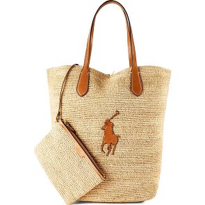 POLO RALPH LAUREN Raffia Shopper Bag 46 cm