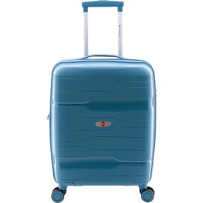 Gladiator 3800 4 kółka Walizka kabinowy 55 cm z plisą rozprężną