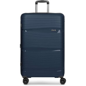 d&n Travel Line 4300-Plus 4 kółka Walizka L 76 cm z plisą rozprężną
