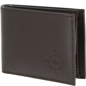 oxmox Leather Portfel Ochrona RFID Skóra 11 cm