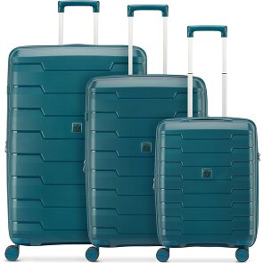 Roncato Skyline 2.0 4 kółka Zestaw walizek 3-części z plisą rozprężną