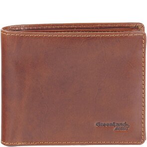 Greenland Nature Skórzany portfel Rubin 11,5 cm