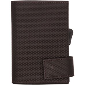 SecWal 1 portfel na karty kredytowe RFID skórzany 9 cm