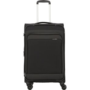 d&n Travel Line 9504 4 kółka Walizka M 67 cm z funkcją poszerzenia