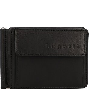 bugatti Primo Portfel skórzany 11 cm z klipsem na pieniądze