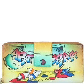 Greenland Nature Art+Craft Wallet RFID Leather 20 cm