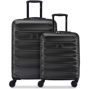 Delsey Paris Zestaw walizek Meteor z 4 kółkami w rozmiarach S i M z funkcją poszerzenia