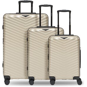 Redolz Essentials 18 4 kółka Zestaw walizek 3-części z plisą rozprężną