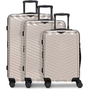 Redolz Essentials 18 4 kółka Zestaw walizek 3-części z plisą rozprężną