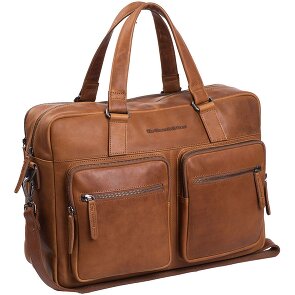 The Chesterfield Brand Wax Pull Up Teczka Skórzany 43 cm Komora na laptopa