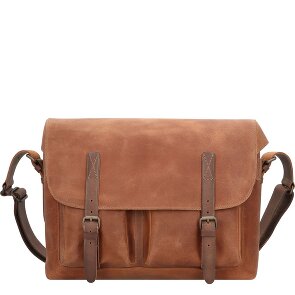 aunts & uncles Good Old Friends Bro Messenger Leather 39 cm Laptop Compartment