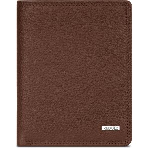 Redolz Portfel Leather Essentials HF z ochroną RFID, z skóry, 9,5 cm, rozkładany