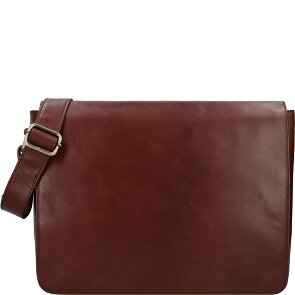 Leonhard Heyden Cambridge Messenger Leather 38 cm przegroda na laptopa