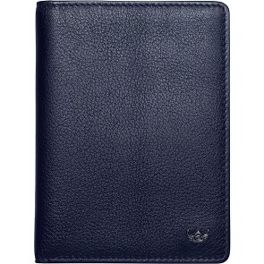 Golden Head Skórzane etui na karty identyfikacyjne RFID Capri 9 cm