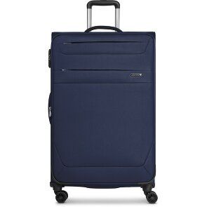 Worldpack Chicago 4 kółka Walizka L 78 cm z plisą rozprężną