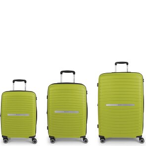 Gabol Shinyuu 4 kółka Zestaw walizek 3-części z plisą rozprężną