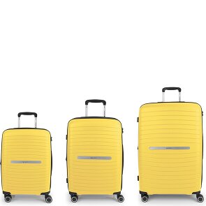 Gabol Shinyuu 4 kółka Zestaw walizek 3-części z plisą rozprężną