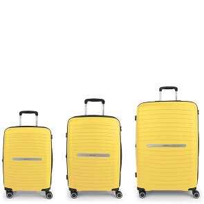 Gabol Shinyuu 4 kółka Zestaw walizek 3-części z plisą rozprężną