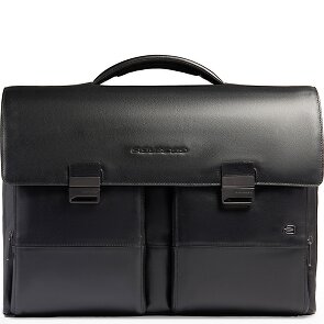 Piquadro Philip Briefcase Messenger Skórzany 42 cm Komora na laptopa